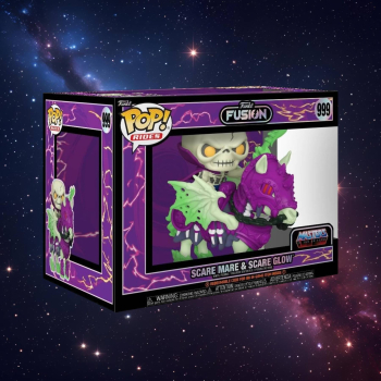 Funko Fusion POP! RIDES Nr. 999 – Scare Mare & Scare Glow (MOTU) | Vinyl Figur 15 cm